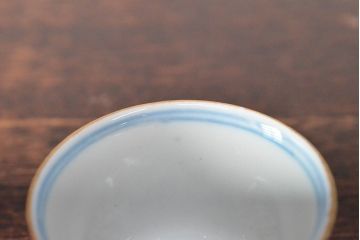大清光緒年製　色絵　猪口5客セット(古伊万里、中国?)(R-052170)