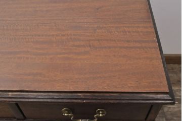 中古　DREXEL HERITAGE (ドレクセルヘリテイジ)　マホガニー材　洗練された大人の雰囲気醸し出す両袖デスク(机、在宅ワーク、在宅用ワークデスク)(R-052174)