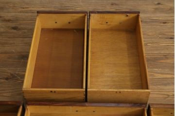 中古　DREXEL HERITAGE (ドレクセルヘリテイジ)　マホガニー材　洗練された大人の雰囲気醸し出す両袖デスク(机、在宅ワーク、在宅用ワークデスク)(R-052175)