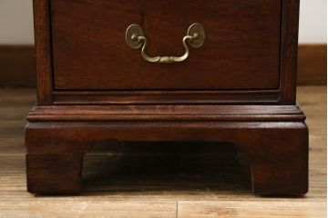 中古　DREXEL HERITAGE (ドレクセルヘリテイジ)　マホガニー材　洗練された大人の雰囲気醸し出す両袖デスク(机、在宅ワーク、在宅用ワークデスク)(R-052175)