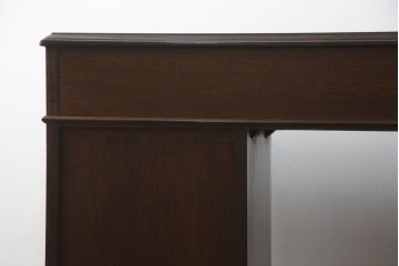 中古　DREXEL HERITAGE (ドレクセルヘリテイジ)　マホガニー材　洗練された大人の雰囲気醸し出す両袖デスク(机、在宅ワーク、在宅用ワークデスク)(R-052176)