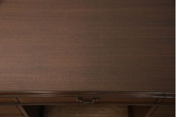 中古　DREXEL HERITAGE (ドレクセルヘリテイジ)　マホガニー材　洗練された大人の雰囲気醸し出す両袖デスク(机、在宅ワーク、在宅用ワークデスク)(R-052177)