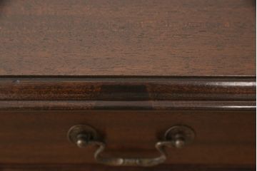 中古　DREXEL HERITAGE (ドレクセルヘリテイジ)　マホガニー材　洗練された大人の雰囲気醸し出す両袖デスク(机、在宅ワーク、在宅用ワークデスク)(R-052177)