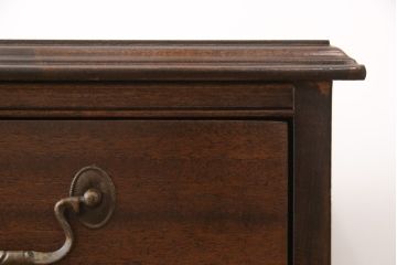 中古　DREXEL HERITAGE (ドレクセルヘリテイジ)　マホガニー材　洗練された大人の雰囲気醸し出す両袖デスク(机、在宅ワーク、在宅用ワークデスク)(R-052177)