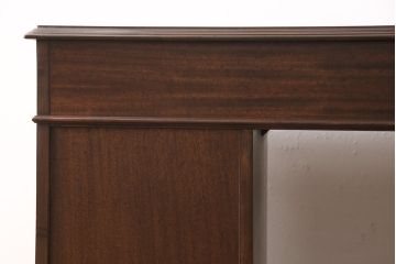 中古　DREXEL HERITAGE (ドレクセルヘリテイジ)　マホガニー材　洗練された大人の雰囲気醸し出す両袖デスク(机、在宅ワーク、在宅用ワークデスク)(R-052177)