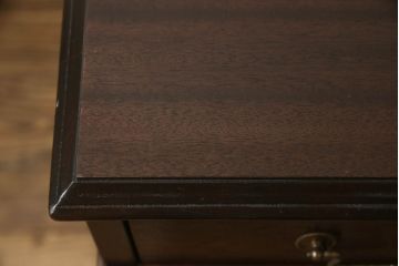 中古　DREXEL HERITAGE (ドレクセルヘリテイジ)　マホガニー材　洗練された大人の雰囲気醸し出す両袖デスク(机、在宅ワーク、在宅用ワークデスク)(R-052178)