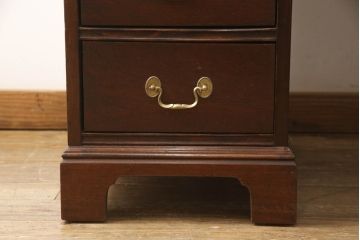 中古　DREXEL HERITAGE (ドレクセルヘリテイジ)　マホガニー材　洗練された大人の雰囲気醸し出す両袖デスク(机、在宅ワーク、在宅用ワークデスク)(R-052178)