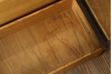 中古　DREXEL HERITAGE (ドレクセルヘリテイジ)　マホガニー材　洗練された大人の雰囲気醸し出す両袖デスク(机、在宅ワーク、在宅用ワークデスク)(R-052179)
