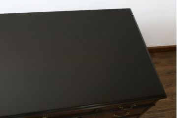 中古　DREXEL HERITAGE (ドレクセルヘリテイジ)　マホガニー材　洗練された大人の雰囲気醸し出す両袖デスク(机、在宅ワーク、在宅用ワークデスク)(R-052179)