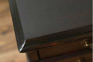 中古　DREXEL HERITAGE (ドレクセルヘリテイジ)　マホガニー材　洗練された大人の雰囲気醸し出す両袖デスク(机、在宅ワーク、在宅用ワークデスク)(R-052179)