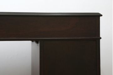 中古　DREXEL HERITAGE (ドレクセルヘリテイジ)　マホガニー材　洗練された大人の雰囲気醸し出す両袖デスク(机、在宅ワーク、在宅用ワークデスク)(R-052179)