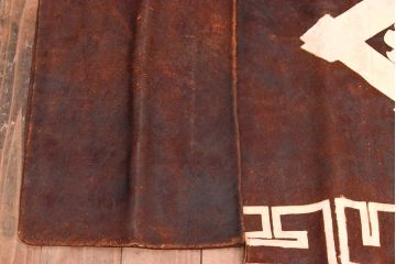 江戸〜明治　鹿革半纏(刺子半纏、火消し)(R-052181)