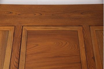 中古　美品　総ケヤキ材　こだわりの和空間にもってこい!上質な囲炉裏テーブル(火鉢、ダイニングテーブル)(R-052188)