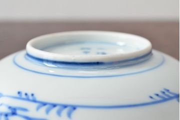 大清光緒年製　色絵染付　四寸皿3枚(伊万里、中国?)(R-052192)