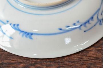 大清光緒年製　色絵染付　四寸皿3枚(伊万里、中国?)(R-052193)