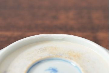 大清光緒年製　色絵染付　深鉢3客(伊万里、中国?)(R-052198)
