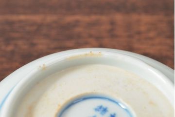 大清光緒年製　色絵染付　深鉢3客(伊万里、中国?)(R-052199)