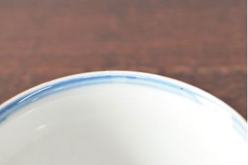 大清光緒年製　色絵染付　蕎麦猪口3客(向付、伊万里、中国?)(R-052205)