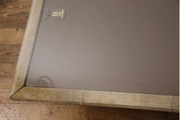 中古　極美品　最高級　イタリア家具　総本革(ボルボネーゼ)　rossi di albizzate(ロッシディアルビザーテ)　Arch. Bartoli(アーチバルト)　Bogo System　センターテーブル(ローテーブル、リビングテーブル)(定価約65万円)(R-052217)