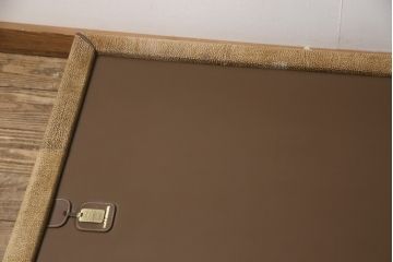 中古　極美品　最高級　イタリア家具　総本革(ボルボネーゼ)　rossi di albizzate(ロッシディアルビザーテ)　Arch. Bartoli(アーチバルト)　Bogo System　センターテーブル(ローテーブル、リビングテーブル)(定価約65万円)(R-052217)