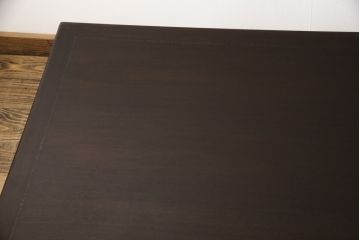 和製ビンテージ　カリモク家具(karimoku)　domani(ドマーニ)　クラシカルなデザインが上品なセンターテーブル(定価約14万円)(ヴィンテージ、リビングテーブル、ローテーブル)(R-052239)