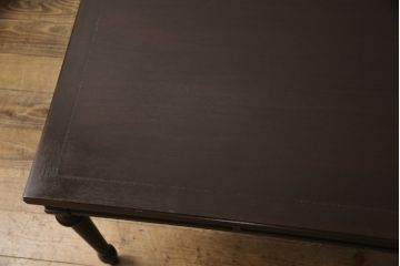 和製ビンテージ　カリモク家具(karimoku)　domani(ドマーニ)　クラシカルなデザインが上品なセンターテーブル(定価約14万円)(ヴィンテージ、リビングテーブル、ローテーブル)(R-052239)