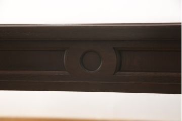和製ビンテージ　カリモク家具(karimoku)　domani(ドマーニ)　クラシカルなデザインが上品なセンターテーブル(定価約14万円)(ヴィンテージ、リビングテーブル、ローテーブル)(R-052239)