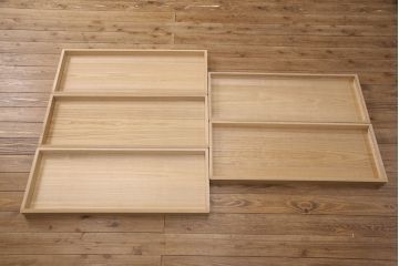 中古　美品　かくし付き　衣装盆付き　可愛らしい花の金具が魅力の可愛らしい花の金具の加茂総桐箪笥(胴厚・四方丸)(定価約120万円)(総桐たんす、桐タンス、着物箪笥、衣装タンス)(R-052253)