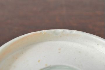 江戸後期　古伊万里　成化年製　微塵唐草文染付　なます皿3枚セット(和食器)(R-052258)