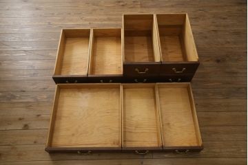 アメリカビンテージ　DREXEL HERITAGE (ドレクセルヘリテイジ)　マホガニー材　洗練された大人の雰囲気醸し出す両袖デスク(机、在宅ワーク、在宅用ワークデスク、ヴィンテージ)(R-052269)