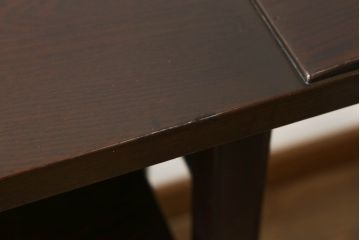 和製ビンテージ　和モダンなデザインが上質な雰囲気を醸し出す飾り棚(茶棚、収納棚、ヴィンテージ)(R-052270)