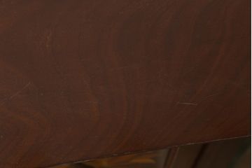 イギリスアンティーク　花をモチーフにした象嵌が非常に美しいキャビネット(飾り棚、収納棚、キュリオケース)(R-052273)