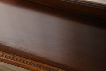 イギリスアンティーク　花をモチーフにした象嵌が非常に美しいキャビネット(飾り棚、収納棚、キュリオケース)(R-052273)