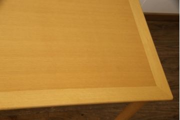 中古　北海道旭川家具　CONDE HOUSE(カンディハウス)　シンプルなデザインが取り入れやすいダイニングテーブル(作業台)(R-052276)