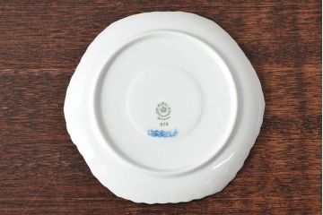 ROYAL COPENHAGEN　ロイヤルコペンハーゲン　ブルーフルーテッド　フルレース　コーヒーカップ&ソーサー2客(洋食器)(R-052279)