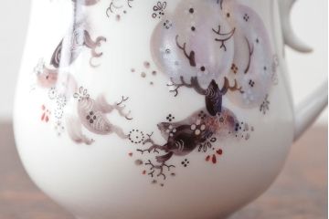 Meissen　マイセン　アーモンドツリー　カップ&ソーサー(アーモンドの木)(定価194,000円)(R-052281)