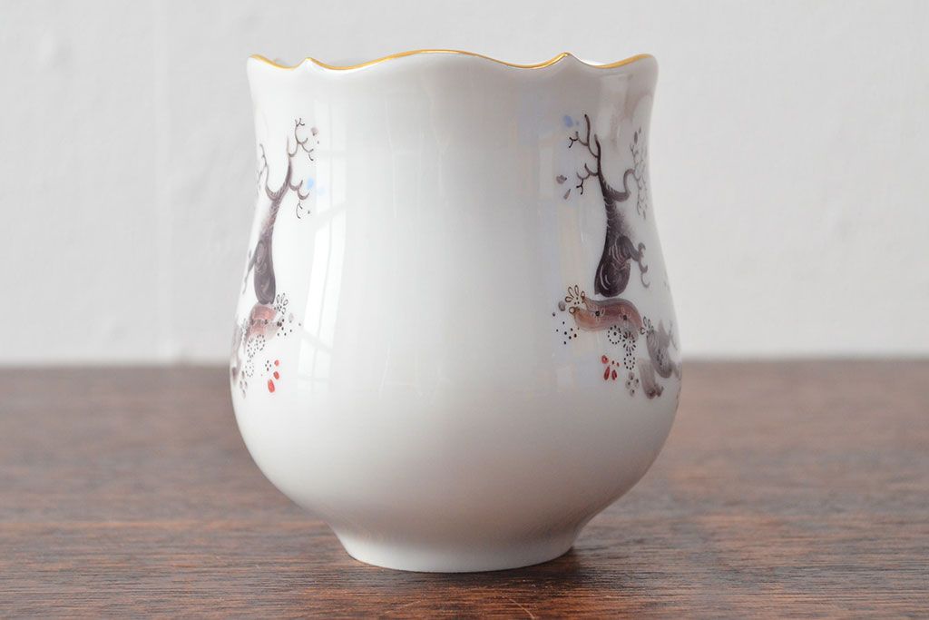 Meissen　マイセン　アーモンドツリー　カップ&ソーサー(アーモンドの木)(定価194,000円)(R-052281)