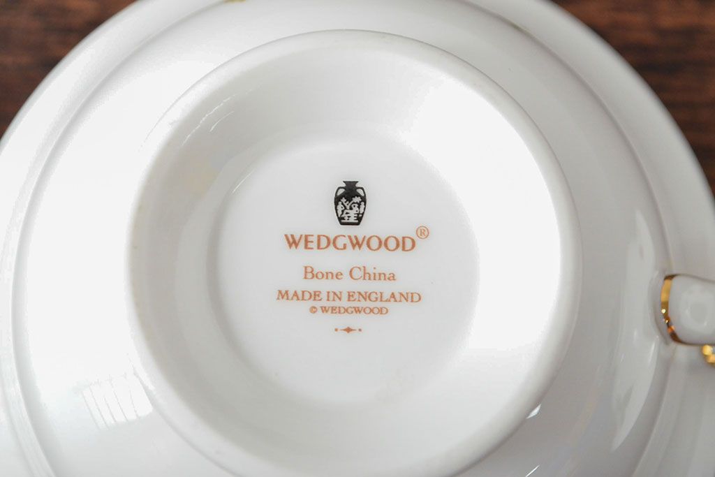 WEDGWOOD　ウェッジウッド　ワイルドストロベリー　カップ&ソーサー2客・プレート2枚セット(洋食器)(R-052282)