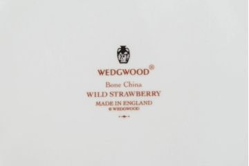 WEDGWOOD　ウェッジウッド　ワイルドストロベリー　カップ&ソーサー2客・プレート2枚セット(洋食器)(R-052282)