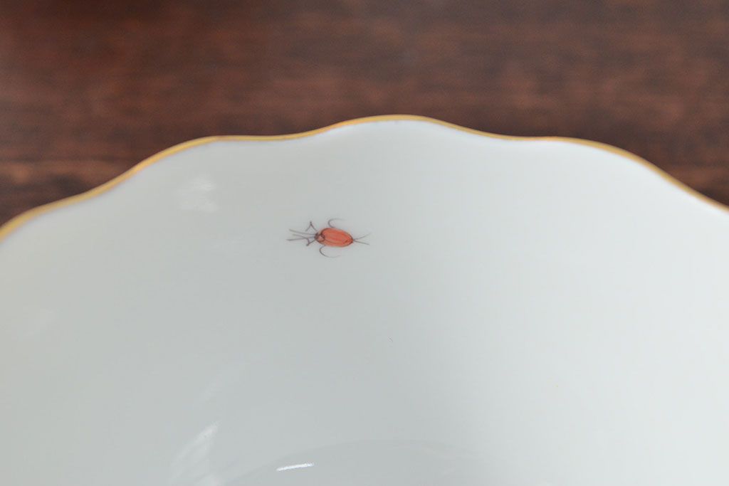 ハンガリー　HEREND　ヘレンド　フルーツコンポジション　カップ&ソーサー3客セット(洋食器)(R-052283)