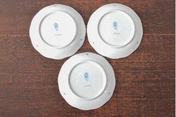 ハンガリー　HEREND　ヘレンド　フルーツコンポジション　カップ&ソーサー3客セット(洋食器)(R-052283)