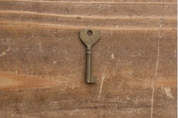 和製アンティーク　味わいのあるレトロなケビントガラスケース(飾り棚、陳列棚、収納棚、キャビネット)(R-052285)