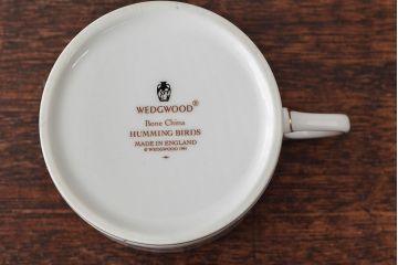 WEDGWOOD　ウェッジウッド　ハミングバード　カップ&ソーサー2客セット(洋食器)(R-052290)