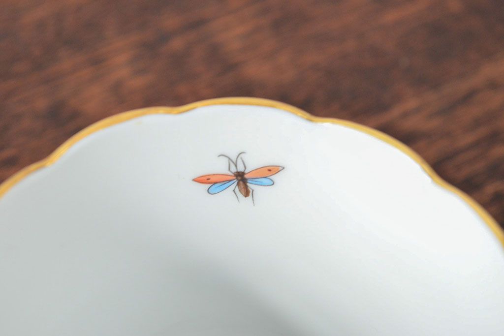 ハンガリー　HEREND　ヘレンド　ロスチャイルドバード　カップ&ソーサー2客セット(洋食器)(R-052291)