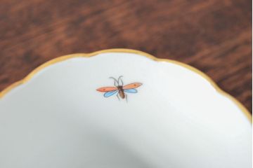 ハンガリー　HEREND　ヘレンド　ロスチャイルドバード　カップ&ソーサー2客セット(洋食器)(R-052291)