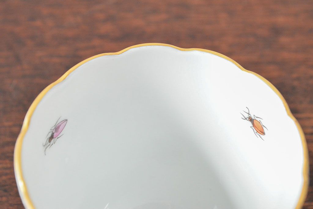 ハンガリー　HEREND　ヘレンド　ロスチャイルドバード　カップ&ソーサー2客セット(洋食器)(R-052291)