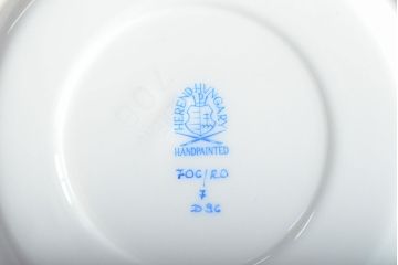 ハンガリー　HEREND　ヘレンド　ロスチャイルドバード　カップ&ソーサー2客セット(洋食器)(R-052291)