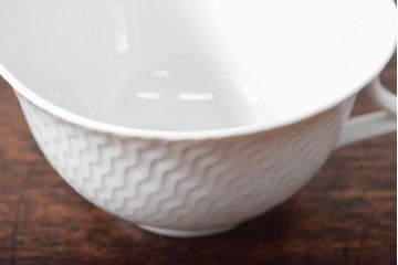 Meissen　マイセン　波の戯れ　ピッチャーなど5点セット(カップ&ソーサー、サラダボウル、洋食器)(R-052293)