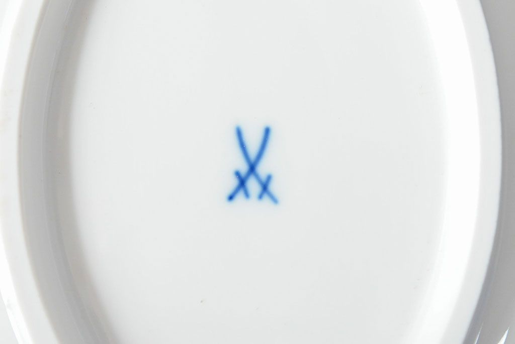 Meissen　マイセン　波の戯れ　ピッチャーなど5点セット(カップ&ソーサー、サラダボウル、洋食器)(R-052293)