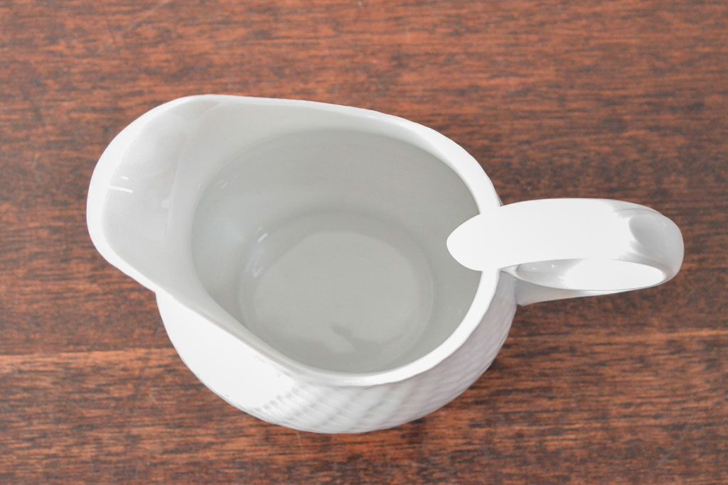 Meissen　マイセン　波の戯れ　ピッチャーなど5点セット(カップ&ソーサー、サラダボウル、洋食器)(R-052293)